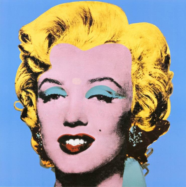 Andy Warhol Shot Blue Marilyn 1964